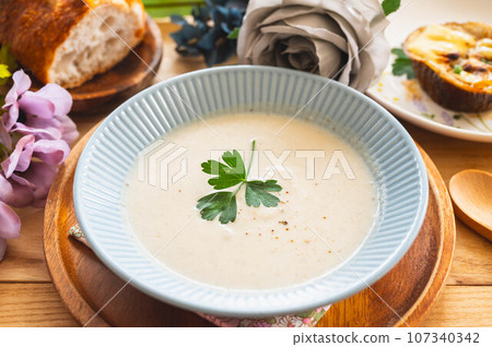 白茄子濃湯 107340342