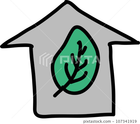 Simply cute eco system doodle sets. 107341919