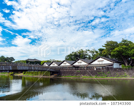 夏季遊覽時可以看到河對岸坂田市美麗的三共倉庫歷史建築 107343300