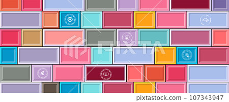 internet digital security technology concept for business background. Lock on circuit board internet digital security technology concept for business background. Lock on circuit board 107343947