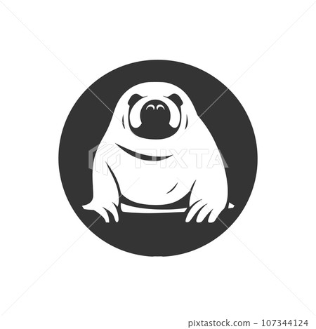 Ivory walrus icon - Stock Illustration [107344124] - PIXTA