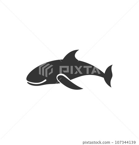 Sperm whales icon 107344139