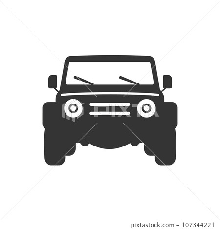Jeep icon Jeep icon 107344221