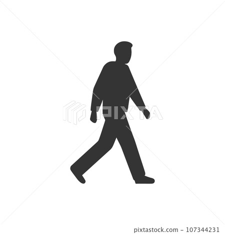 Strolling icon 107344231