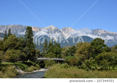 September in Hakuba: Oide Park in early autumn September in Hakuba: Oide Park in early autumn 107344501