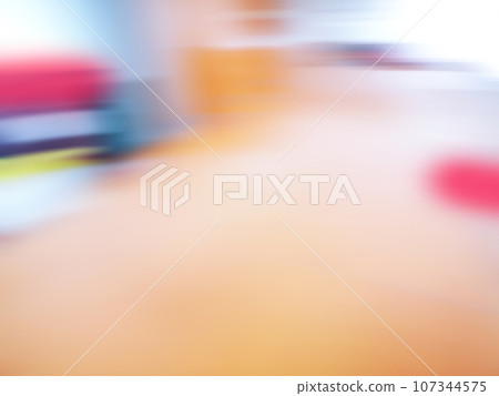 Indoor shot of home studio for artist defocused background. Indoor shot of home studio for artist defocused background. 107344575