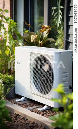Outdoor unit of air source heat pump Outdoor unit of air source heat pump 107345073