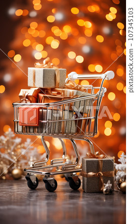 Christmas gifts concept 107345103