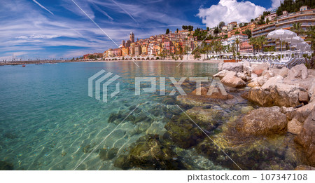 Menton, French Riviera, France Menton, French Riviera, France 107347108