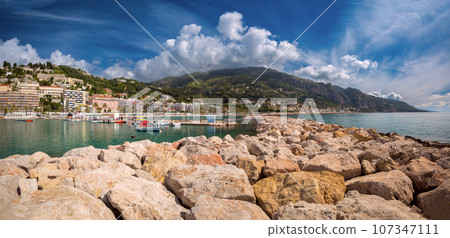 Menton, French Riviera, France 107347111