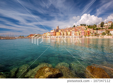 Menton, French Riviera, France 107347112