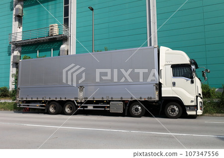 Logistics truck Logistics truck 107347556