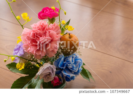 Pink Bouquet Celebration Mother's Day Birthday Carnation 107349667