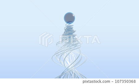 CG pipe: many tangled pipes pushing up the ball CG pipe: many tangled pipes pushing up the ball 107350368