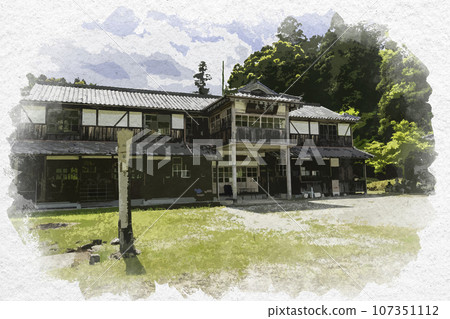 Watercolor painting style Mikazuki Mikazuki clan school Kogyokan Sayo-cho, Sayo-gun, Hyogo Prefecture Watercolor painting style Mikazuki Mikazuki clan school Kogyokan Sayo-cho, Sayo-gun, Hyogo Prefecture 107351112