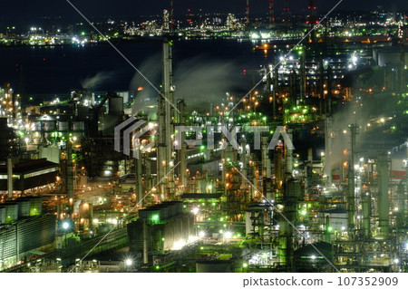 四日市工廠夜景 四日市工廠夜景 107352909