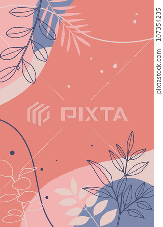 Background illustration_Botanical 107354235