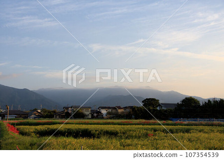Autumn evening view Itoshima Autumn evening view Itoshima 107354539