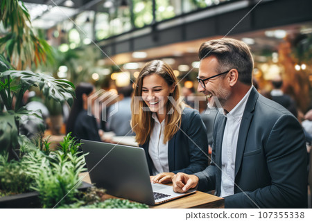 Group of success business people working at the office with colleagues. Full concentration at work. Group of success business people working at the office with colleagues. Full concentration at work. 107355338