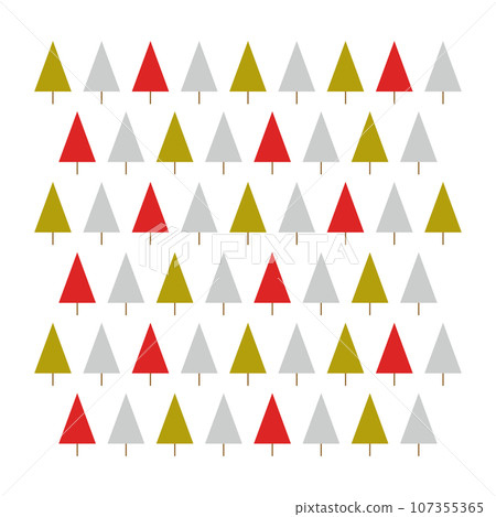 Christmas material with colorful trees Christmas material with colorful trees 107355365