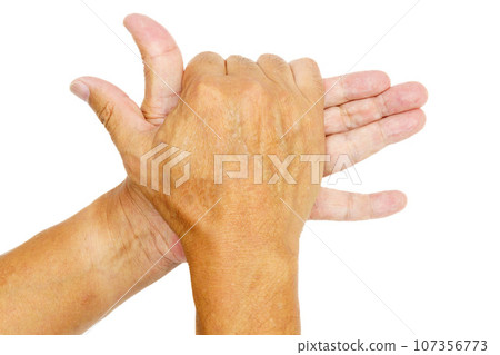 various hand expressions 107356773
