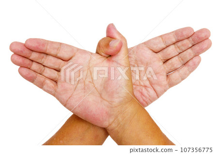 various hand expressions 107356775