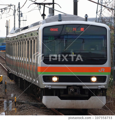 Hachiko Line/Kawagoe Line E231 series (one-man operation: Hachioji-Komaigawa-Kawagoe) 107358733