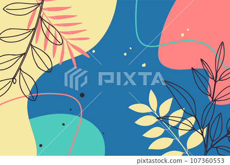 Background illustration_Botanical 107360553