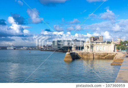 Waterfront of Santander in Spain Waterfront of Santander in Spain 107360959