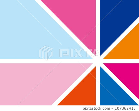 幾何圖案多彩 107362415