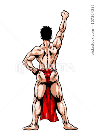 一隻手舉起的腰布圖 107364355