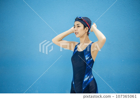 At the pool facility At the pool facility 107365061