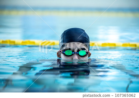 A scene at the pool 107365062