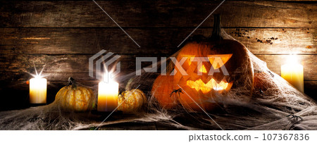 Halloween decorations concept Halloween decorations concept 107367836