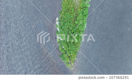 Aerial photography of Kinugawa from the sky 107368291