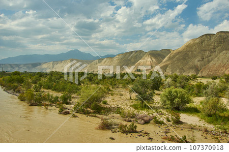 New North-South route, Kyrgyzstan. 107370918