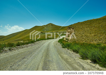 Toguz-Toro pass in Kyrgyzstan Toguz-Toro pass in Kyrgyzstan 107370948