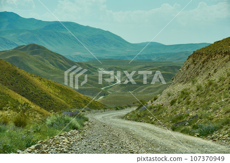 Toguz-Toro  pass  in Kyrgyzstan 107370949