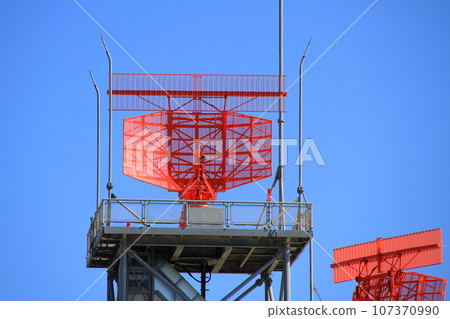 Airport security facility_Airport surveillance radar [Hakodate Airport] 107370990