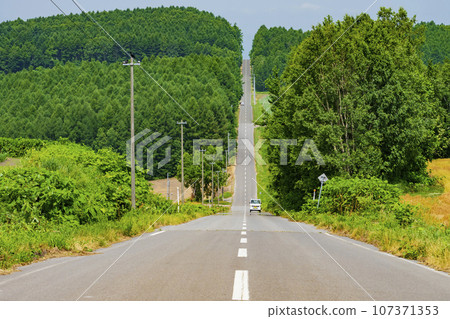 像過山車一樣上下直線道路（Shukujitsu no Oka） 107371353