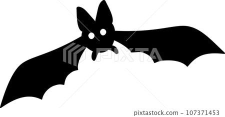 萬聖節向量圖的蝙蝠,翅膀可動,時尚可愛的手繪風格,大耳朵,獨自飛翔 萬聖節向量圖的蝙蝠,翅膀可動,時尚可愛的手繪風格,大耳朵,獨自飛翔 107371453
