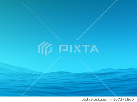 海和水圖像藍色曲線背景 海和水圖像藍色曲線背景 107371660