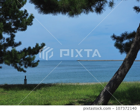 從霞濱看到的日本海 107372140