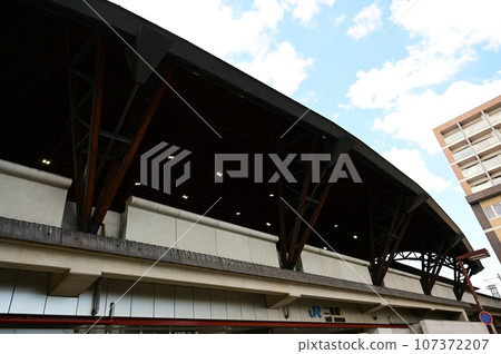 East exit of Nijo Station on the Sanin Main Line East exit of Nijo Station on the Sanin Main Line 107372207