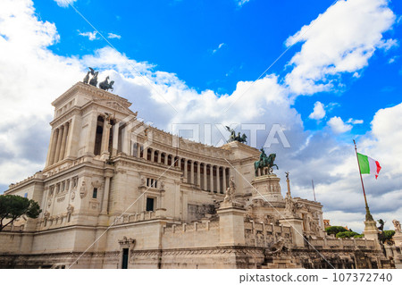 Victor Emmanuel II National Monument, also known as Vittoriano or Altare della Patria ("Altar of the Fatherland") in Rome, Italy Victor Emmanuel II National Monument, also known as Vittoriano or Altare della Patria ("Altar of the Fatherland") in Rome, Italy 107372740