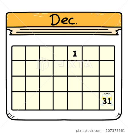 calendar end of year calendar end of year 107373661