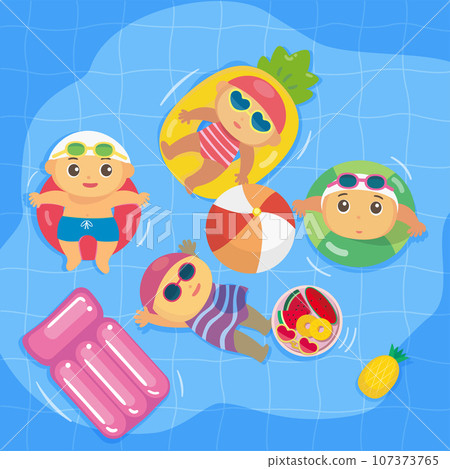 swim, child, boy 107373765