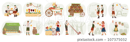 Oktoberfest Flat Set 107375032