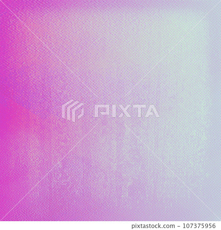 Pink gradient backdrop. Simple square background with copy space, usable for social media promotions, events, banners, posters, anniversary, party, and online web Ads 107375956