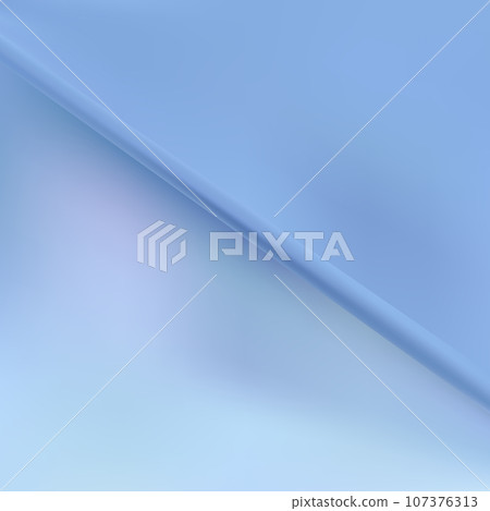 blue fabric texture background top view. Crumpled Cloth Blank Background. eps 10 107376313